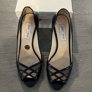 Jimmy Choo 131 Mondo Patent shoe
